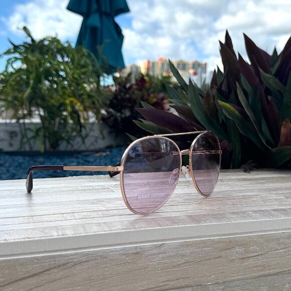 Marc Jacobs MARC 328/F/S 0T700 Aviator Sunglasses Women - Picture 3 of 11